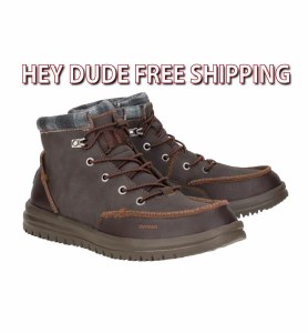 Hey Dude Bradley CLASSIC BROWN Size 9