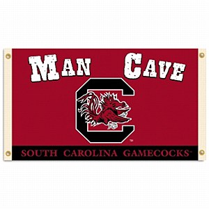 South Carolina Gamecocks Man Cave Banner Flag