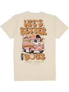 Simply Southern BETTERDOGS T-Shirt SMALL
