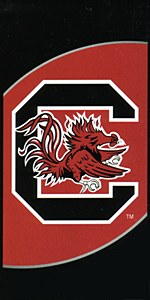 South Carolina Gamecocks Beach Towel