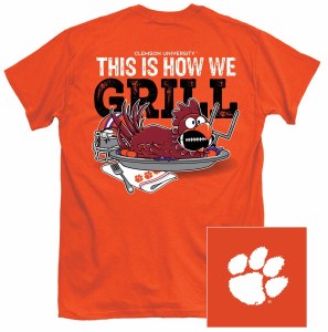 Clemson Tigers Grilln T-Shirt MEDIUM