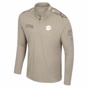 Clemson Tigers Men's Battalion 1/4 Zip Windshirt MEDIUM