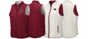 South Carolina Gamecocks Ladies Reversible Vest SMALL