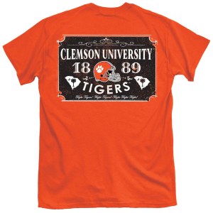 Clemson Tigers Retro Sign T-Shirt MEDIUM