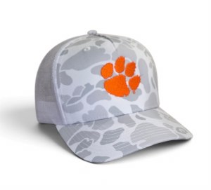 CU-PawLogoMeshHatCAMO/WHT