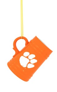 Clemson Tigers Mini Stein Shot Glass Ornament