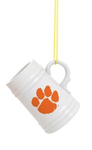 Clemson Tigers Mini Stein Shot Glass Ornament