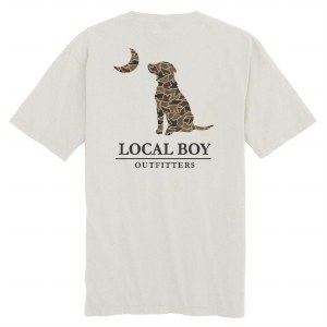 Local Boy Outftters Duck Camo Duck & Moon T-Shirt SMALL