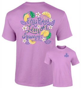Southernology Easy Peasy Lemon Squeezy T-Shirt SMALL