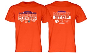 Clemson Tigers 2016 Fiesta Bowl Victory Shirt SM