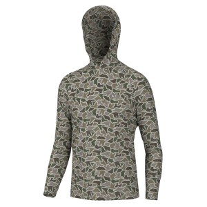 Local Boy Outfitters Heather-Blend DUCK CAMO Hood SMALL