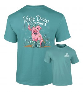 Southernology Knee Deep In Muck T-Shirt SMALL