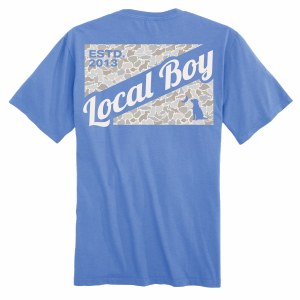 Local Boy Outfitters Youth Camo Flag Saltwater T-Shirt YOUTH X-SMALL