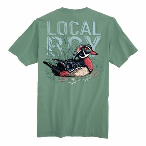Local Boy Outfitters Youth Wood Duck T-Shirt YOUTH X-SMALL