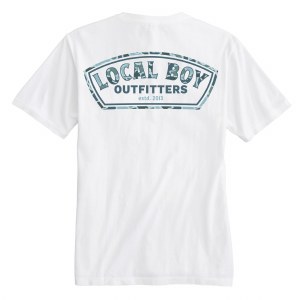Local Boy Outfitters Localflage Lagoon Label T-Shirt SMALL