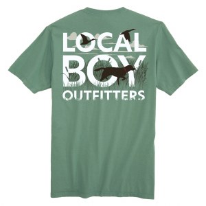 Local Boy Outfitters Text & Tail T-Shirt SMALL