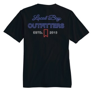 Local Boy Outfitters Neon Mich T-Shirt SMALL