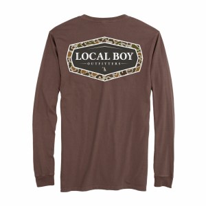 Local Boy Outfitters Vintage Emblem Long Sleeve T-Shirt SMALL