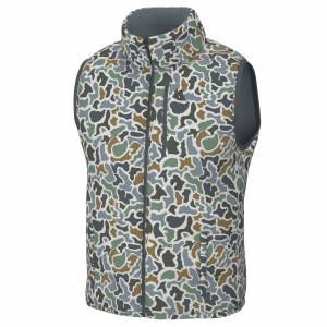 Local Boy Outfitters Reversible Duck Down Vest LOCALFLAGE BLUFF SMALL