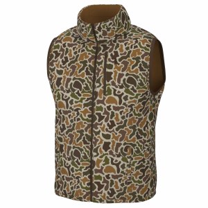 Local Boy Outfitters Reversible Duck Down Vest LOCALFLAGE VINTAGE SMALL