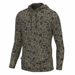 Local Boy Outfitters Velvet Fleece Hemlock 2.0 Hoodie BRUSH CAMO SMALL