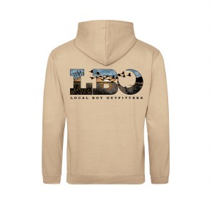 Local Boy Outfitters Brushwood Hoodie MARSH SCENE SMALL