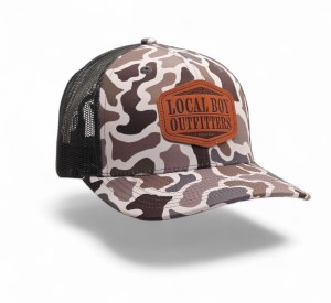 Local Boy Outfitters TOPO LEATHER Trucker Hat