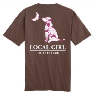 Local Girl Youth Dog & Moon T-Shirt YOUTH X-SMALL
