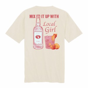 Local Girl Outfitters Mix It Up T-Shirt SMALL