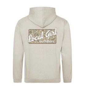 Local Girl Brushwood Hoodie Forest Camo Desert Plate X-SMALL