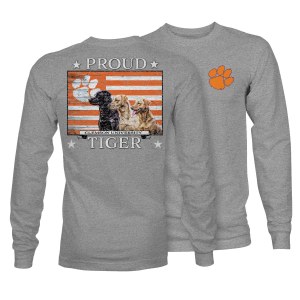 Clemson Tigers Proud Tiger Labs LONG Sleeve T-Shirt SMALL