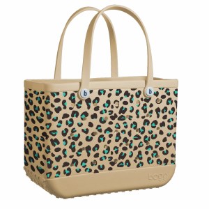 Bogg Bag TURQUOISE Leopard LARGE