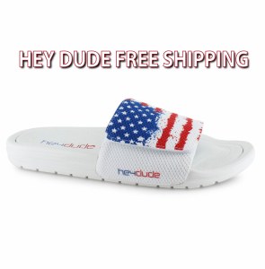 Hey Dude Phoenix Slider FLAG Size 7