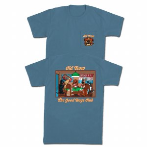 Old Row Poker Dogs T-Shirt SMALL