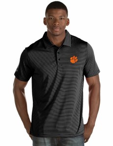 Clemson Tigers Men's Striped Polo SMALL