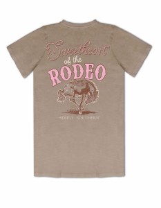 Simply Southern Sweetheart of the Rodeo T-Shirt SMALL
