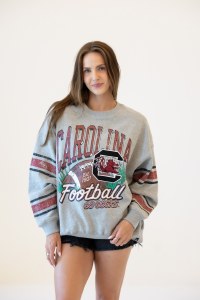 South Carolina Gamecocks Langford Multimedia OS Fleece Crew X-SMALL