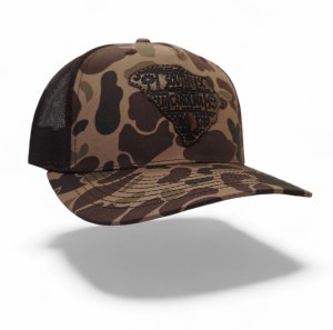 South Carolina State Leather Patch Trucker Hat