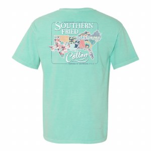 Southern Fried Cotton Southern States T-Shirt 2XL