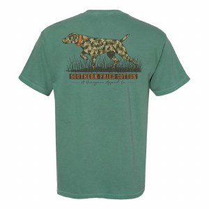 Southern Fried Cotton Old School Pointer T-Shirt X-LARGE