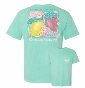 Southern Fried Cotton Strawberry Lemonade T-Shirt SMALL