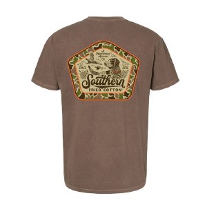 Southern Freid Cotton In The Grass T-Shirt SMALL