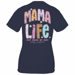 Simply Southern Groovy Mama T-Shirt SMALL