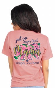 Simply Southern Tired Mama T-Shirt SMALL