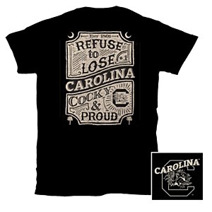 South Carolina Gamecocks Refuse to Lose T-Shirt SM