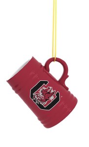South Carolina Gamecocks Mini Stein Shot Glass Ornament