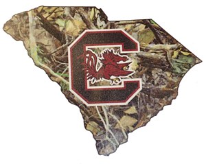 USC Camo Palm State Sticker