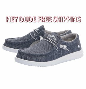 Hey Dude Wally Free STORM Size 9