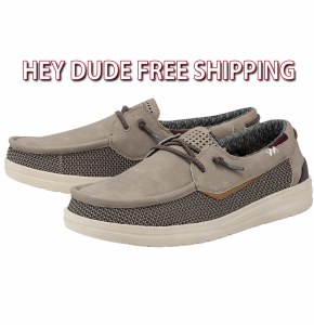 Hey Dude Men's Welsh GRIP SAND Size 8