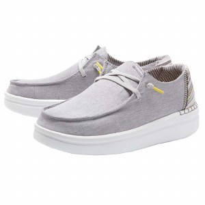 Hey Dude Ladies Wendy Rise GREY LINES Ladies 5